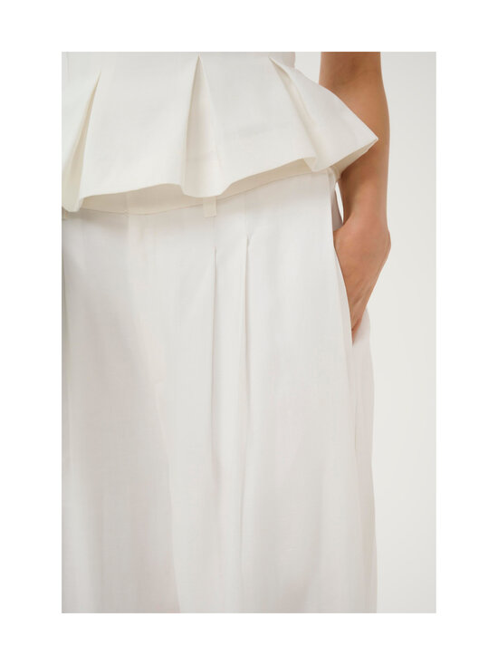 Gestuz - GZriava Mid Waist bikses - 240 BRIGHT WHITE | Stockmann - photo 6