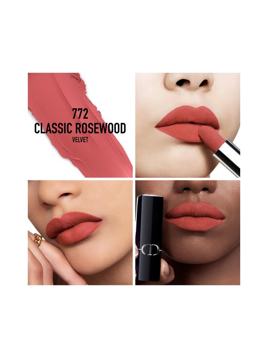 DIOR - Rouge Dior New Velvet -huulipuna - 772 CLASSIC ROSEWOOD | Stockmann - photo 2