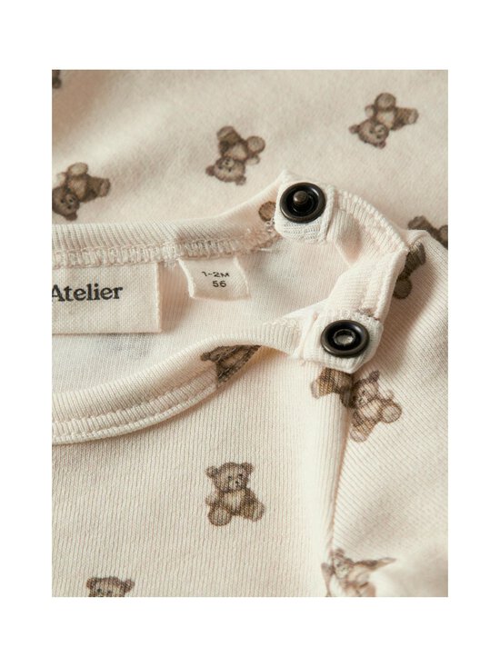 Lil' Atelier - Bodi NbnGayo Elo Slim - TURTLEDOVE AOP:TEDDYBEAR | Stockmann - photo 3