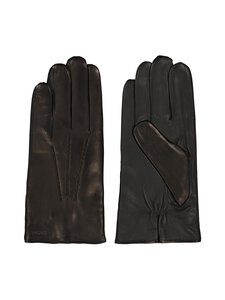 Sauso - Ādas skārienekrāna cimdi - BLACK | Stockmann