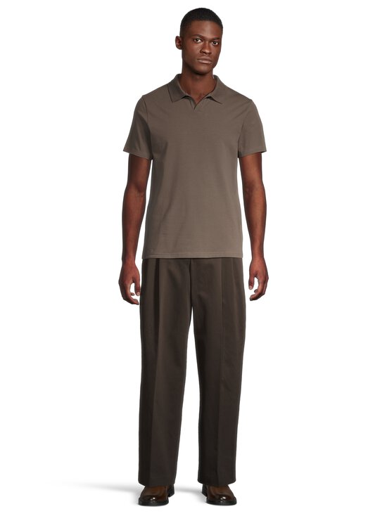 Filippa K - Stretch Cotton -pikeepaita - NULL EBONY BROWN EBONY BROWN | Stockmann - photo 2