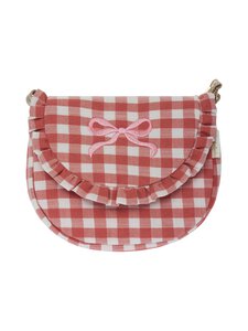 Rockahula - Gingham Ruffle Bow -laukku - PINK | Stockmann