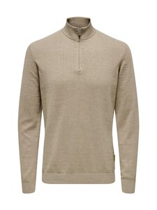 Only & Sons - OnsLoui džemperis - DESERT TAUPE DETAIL:MELANGE | Stockmann