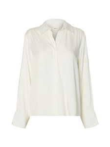 Selected - SlwJonna Open Collar kreklblūze - EGRET | Stockmann