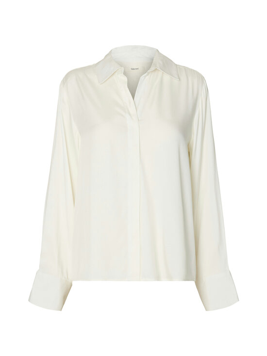 Selected - SlwJonna Open Collar kreklblūze - EGRET | Stockmann - photo 1