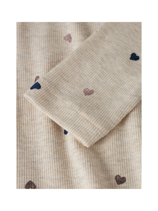 Name It - NmfNutti-trikoopaita - PEYOTE MELANGE AOP:HEARTS | Stockmann - photo 3