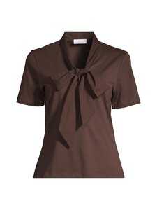 rich & royal - Mat Mix -rusettipaita - 285 DARK CHOCOLATE rich & royal - Mat Mix -rusettipaita - 285 DARK CHOCOLATE | Stockmann