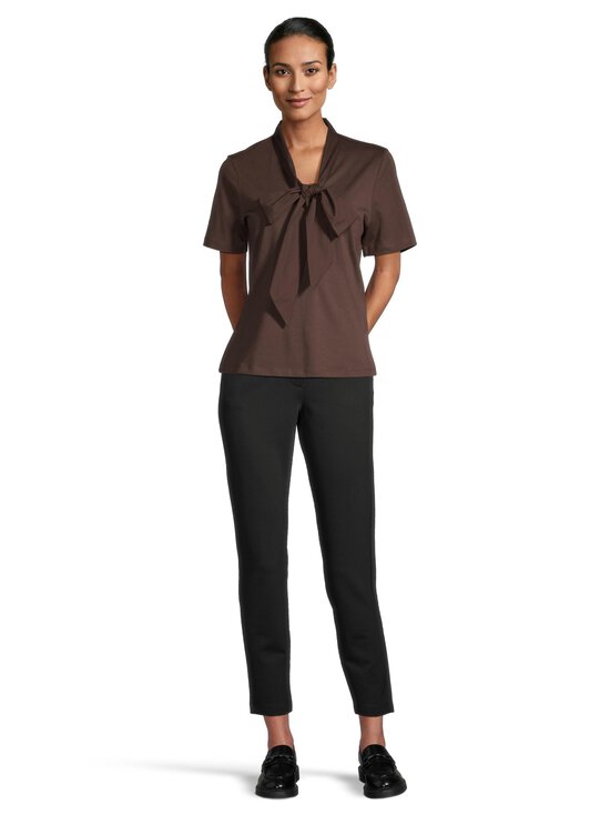 rich & royal - Mat Mix -rusettipaita - 285 DARK CHOCOLATE - photo 2 rich & royal - Mat Mix -rusettipaita - 285 DARK CHOCOLATE | Stockmann - photo 2