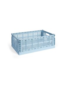 HAY - Colour Crate Large uzglabāšanas kaste 34,5 x 53 x 18,5 cm - SOFT BLUE HAY - Colour Crate Large uzglabāšanas kaste 34,5 x 53 x 18,5 cm - SOFT BLUE | Stockmann