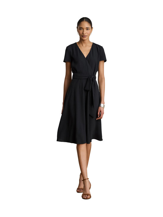 Lauren Ralph Lauren - Woven Wrap kleita - 001 BLACK | Stockmann - photo 2