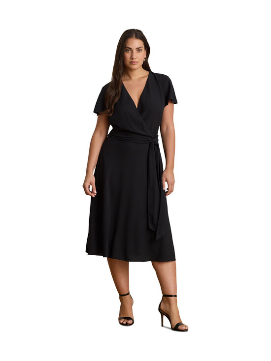 Lauren Ralph Lauren - Woven Wrap kleita - 001 BLACK | Stockmann - photo 3