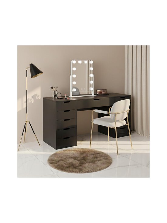 EC By Wilfa - Shine Hollywood Style Vanity Mirror -meikkipeili - WHITE | Stockmann - photo 5