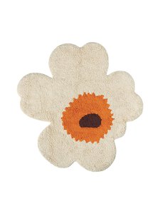 Marimekko - Unikko-kylpyhuonematto - 120 CREAM,WARM ORANGE Marimekko - Unikko-kylpyhuonematto - 120 CREAM,WARM ORANGE | Stockmann