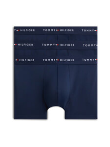 Tommy Hilfiger - Trunk-alushousut 3-pack - 0WE CARBON NAVY/CARBON NAVY/CARBON NAVY | Stockmann