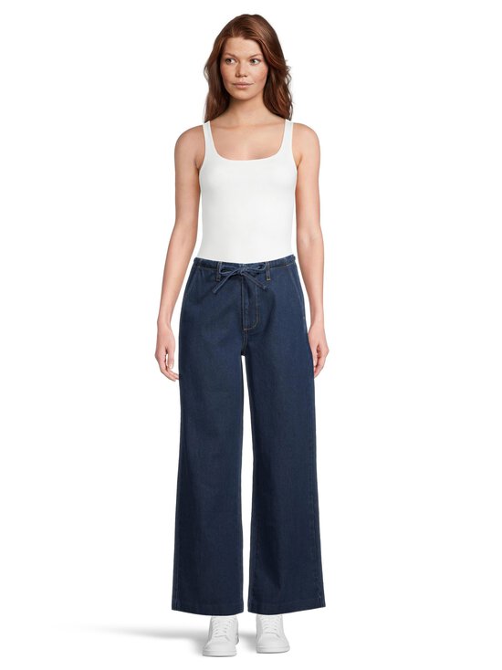NOOM - Freya Wide -farkkuhousut - MID BLUE DENIM | Stockmann - photo 3