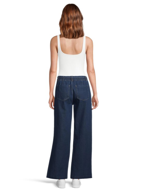 NOOM - Freya Wide -farkkuhousut - MID BLUE DENIM | Stockmann - photo 4