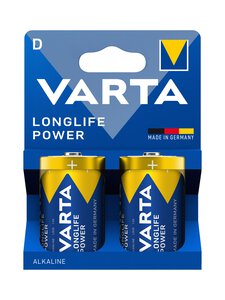 Varta - Longlife Power D -paristo 2 kpl - BLUE | Stockmann