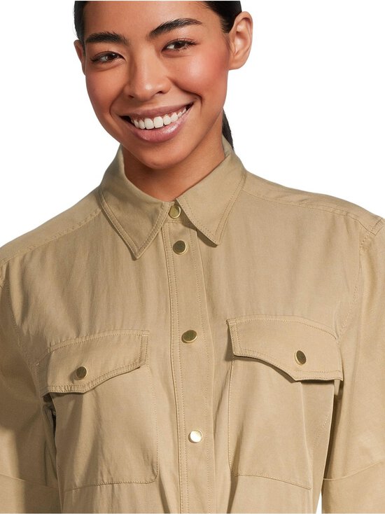 GANT - Lühikeste varrukatega särkkleit Utility - 248 DARK KHAKI - photo 6 GANT - Lühikeste varrukatega särkkleit Utility - 248 DARK KHAKI | Stockmann - photo 6