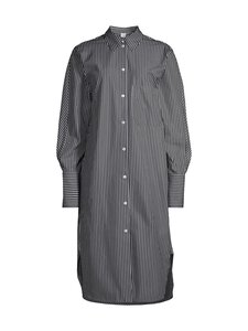 TOTEME - Striped Kimono -paitamekko - BLACK/WHITE 046 | Stockmann