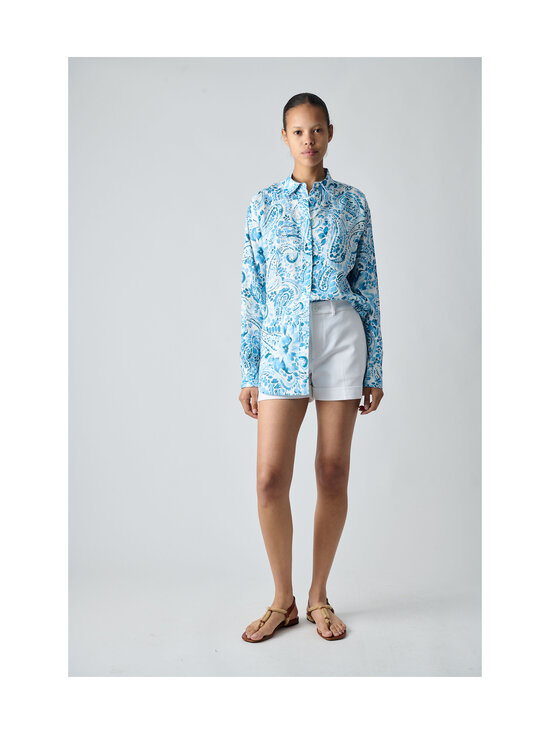 Lauren Ralph Lauren - Sport lina kreklblūze - WHITE/BLUE | Stockmann - photo 2