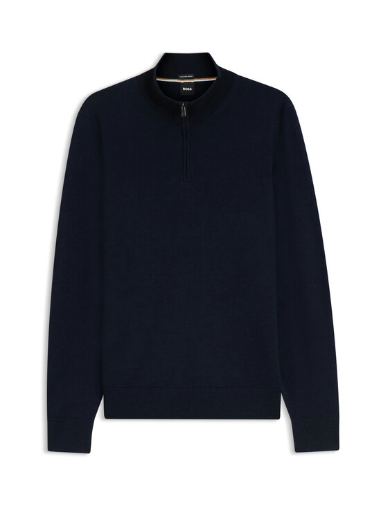 BOSS - Ebenji Half-Zip -neule - DARK BLUE | Stockmann - photo 1