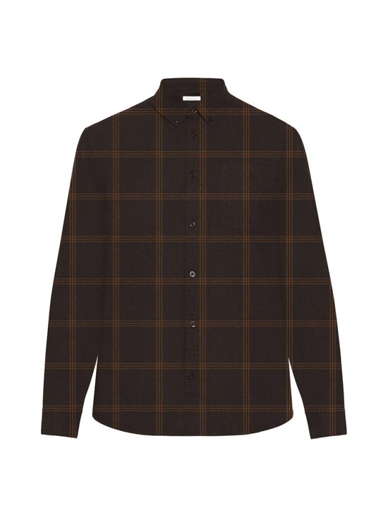 Knowledge Cotton Apparel - Merino Wool Checked -merinokauluspaita - 7026 BROWN CHECK - photo 1 Knowledge Cotton Apparel - Merino Wool Checked -merinokauluspaita - 7026 BROWN CHECK | Stockmann - photo 1