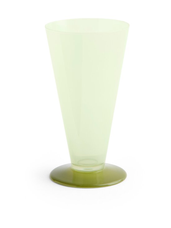 HAY - Vaas Conical Small 18 cm - LIGHT GREEN AND DARK LIME | Stockmann - photo 1