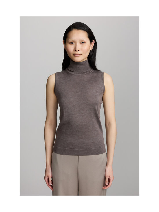 BMuir - Blera Rollneck -neuleliivi - 195 DARK BROWN | Stockmann - photo 2