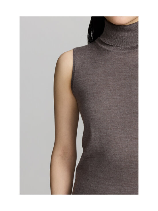 BMuir - Blera Rollneck -neuleliivi - 195 DARK BROWN | Stockmann - photo 3