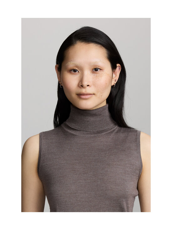 BMuir - Blera Rollneck -neuleliivi - 195 DARK BROWN | Stockmann - photo 4