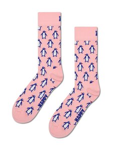 Happy Socks - Penguin-sukat - 3000 LIGHT PINK | Stockmann