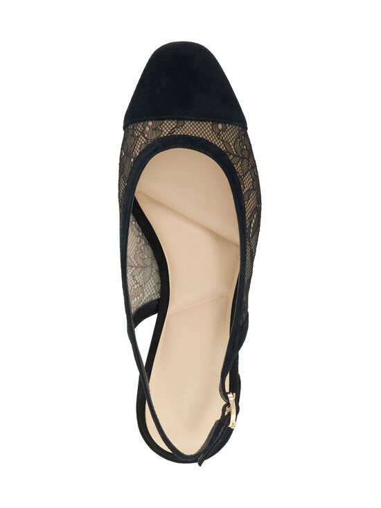 Dune London - Kingad Clarify Low Bug Trim Slingback - BLACK | Stockmann - photo 4