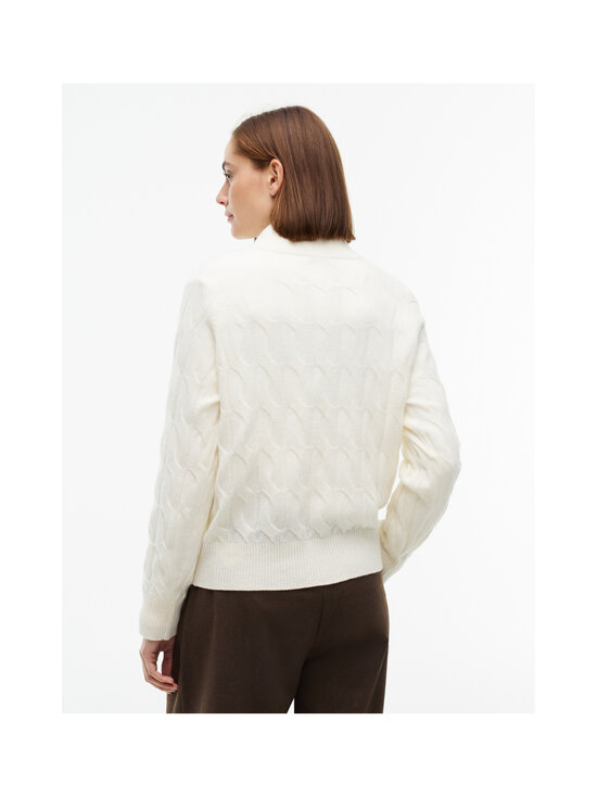 Tommy Hilfiger - Soft Wool Henley -palmikkoneule - Z00 IVORY PETAL | Stockmann - photo 3