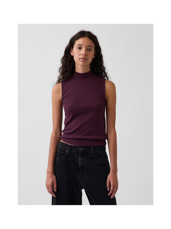 GAP - Mock Neck tops - BORDEAUX | Stockmann - photo 3