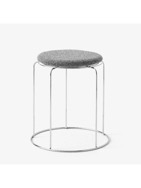 &Tradition - Wire VP11 -jakkaran istuintyyny, harmaa ⌀ 36 cm - HARMAA | Stockmann - photo 3