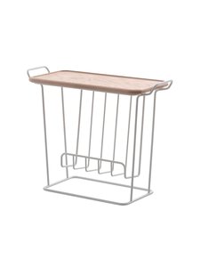 Maze - Minnie Mae Wood -sivupöytä - VALKOINEN | Stockmann