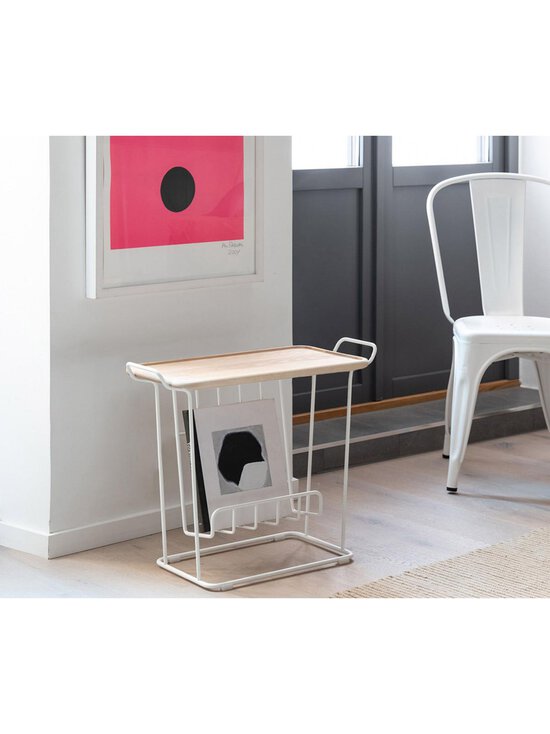 Maze - Minnie Mae Wood -sivupöytä - VALKOINEN | Stockmann - photo 2