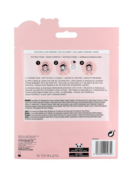 Ohk! - Kangasmask Collagen Hydrogel Mask - NOCOL - photo 2 Ohk! - Kangasmask Collagen Hydrogel Mask - NOCOL | Stockmann - photo 2