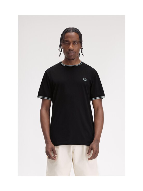 Fred Perry - Twin Tipped krekls - Q46 BLACK/SILVERBLUE - photo 3 Fred Perry - Twin Tipped krekls - Q46 BLACK/SILVERBLUE | Stockmann - photo 3