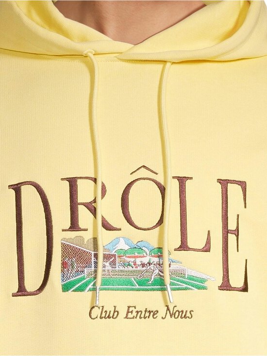 Drôle de Monsieur - Tennis Court -huppari - LIGHT YELLOW - photo 4 Drôle de Monsieur - Tennis Court -huppari - LIGHT YELLOW | Stockmann - photo 4