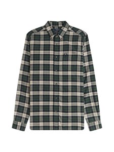 Fred Perry - Brushed Twill Tartan -ruutupaita - X89 COURT GREEN | Stockmann