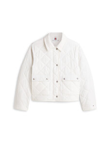 Tommy Hilfiger - Tepitud jope Padded Flag - YA8 IVORY SILK | Stockmann