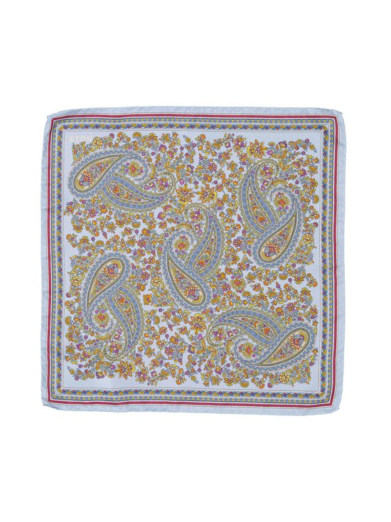 Eton - Pocket Square Paisley Silktwill -taskuliina - 20 LIGHT BLUE | Stockmann - photo 1