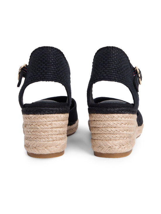 Tommy Hilfiger - Mid Wedge Espad Closed Toe -kengät - BDS BLACK | Stockmann - photo 3