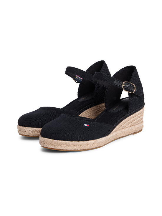 Tommy Hilfiger - Mid Wedge Espad Closed Toe -kengät - BDS BLACK | Stockmann - photo 4