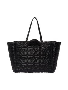 Ganni - Re-Tech Quilted Tote -laukku - 099 BLACK | Stockmann