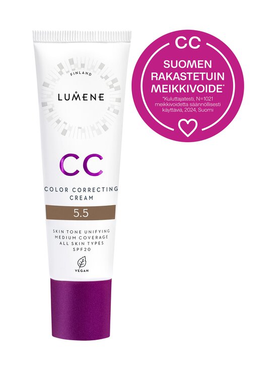 Lumene - CC Color Correcting -meikkivoide - 5.5 - photo 2 Lumene - CC Color Correcting -meikkivoide - 5.5 | Stockmann - photo 2