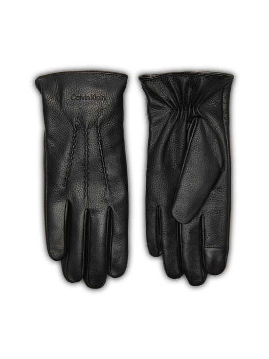 Calvin Klein Bags & Accessories - Classic Pebble Leather cimdi - UB1 BLACK | Stockmann - photo 1