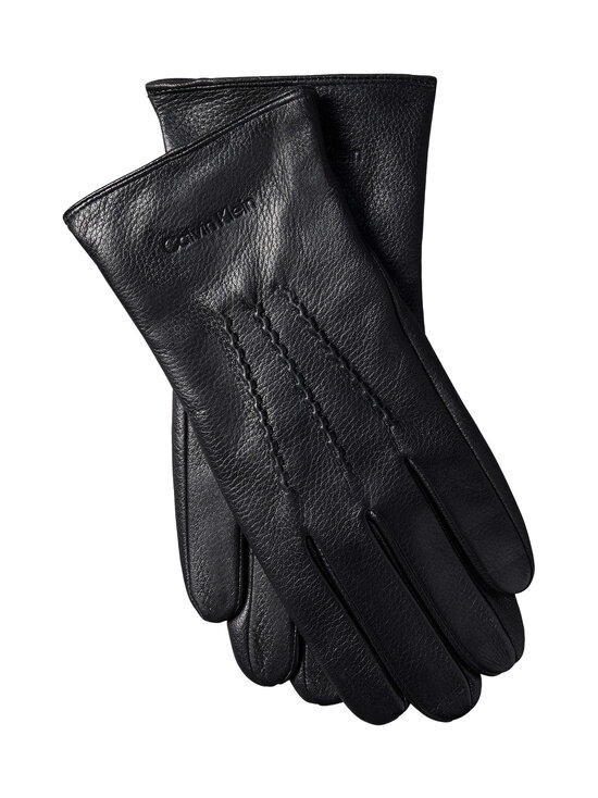 Calvin Klein Bags & Accessories - Classic Pebble Leather cimdi - UB1 BLACK | Stockmann - photo 3