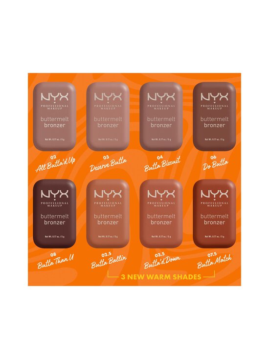 NYX Professional Makeup - Päikesepuuder Buttermelt Bronzer - 02.5 BUTTA BALLIN | Stockmann - photo 8